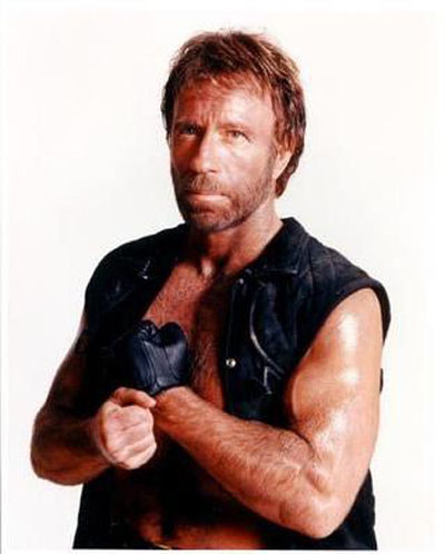 Chuck Norris vigia esse blog