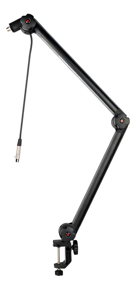 Braço articulado Alctron (Pedestal Braço Articulado de Mesa Alctron MA614 Preto)