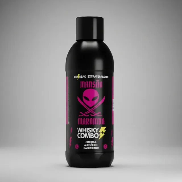 Whisky Mansão Maromba (Whisky Combo Sabor Energético Mansão Maromba 1l Unidade)