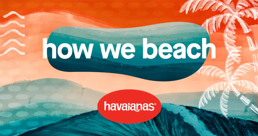 Creators em lifestyle urbano e praiano usando Havaianas